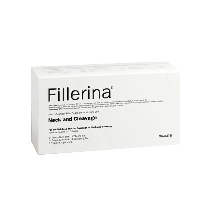 Fillerina Neck and Cleavage Treatment Grade 5