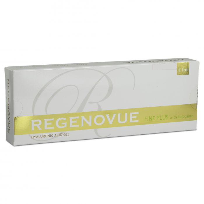 Regenovue Fine Plus with Lidocaine Premium Hyaluronic Acid Filler 