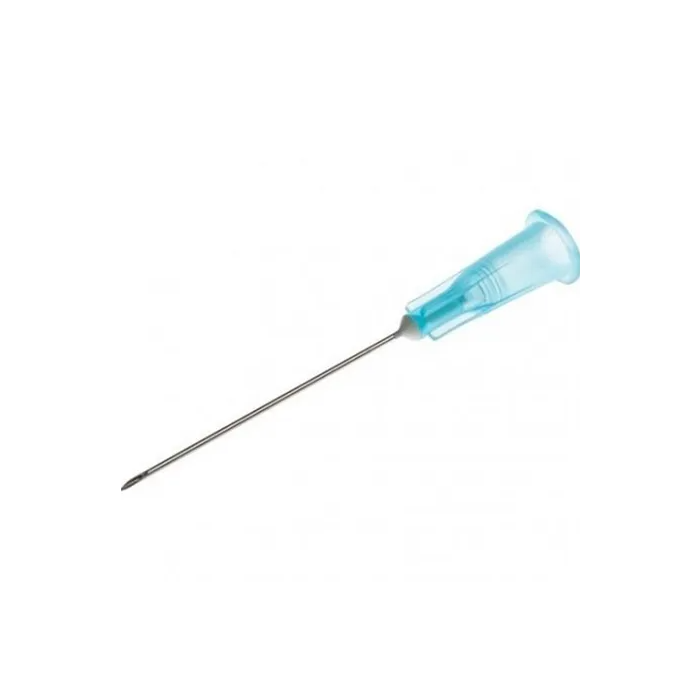 BD 300800 Microlance Hypodermic Needle (Blue, 23G x 25mm)