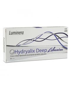 Luminera Hydryalix Deep Lidocaine Dermal Filler with Lidocaine