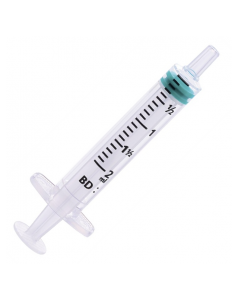 BD 307727 Emerald Luer Slip Centric 2ml Syringe (Without Needle) 