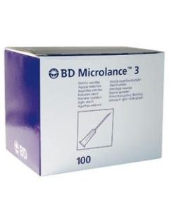 BD 301500 Microlance Hypodermic Needle (Cream, 19G x 38mm) 